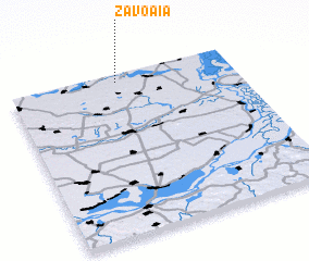 3d view of Zăvoaia