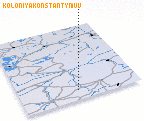 3d view of Koloniya Konstantynuv
