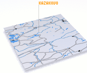 3d view of Kazakovo