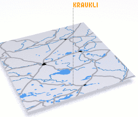 3d view of Kraukļi