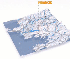 3d view of Pınarcık