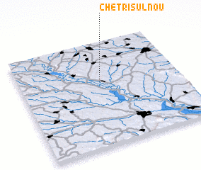 3d view of Chetrişul Nou