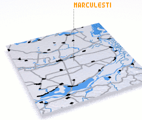 3d view of Mărculeşti