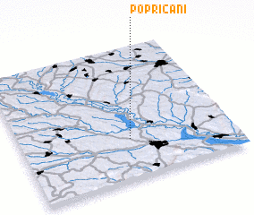 3d view of Popricani