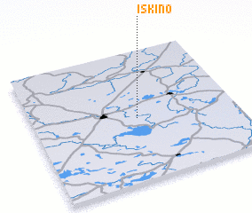 3d view of Iškino