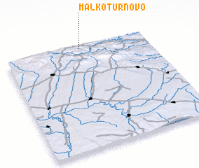 3d view of Malko Tŭrnovo