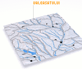 3d view of Valea Satului