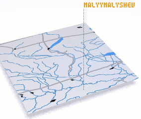 3d view of Malyy Malyshev