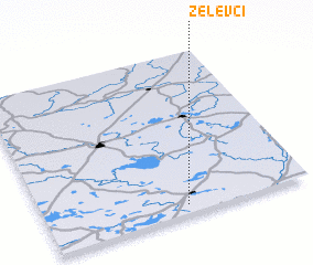 3d view of Zelevci