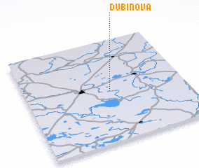 3d view of Dubinova