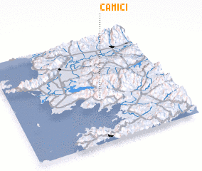 3d view of Çamiçi