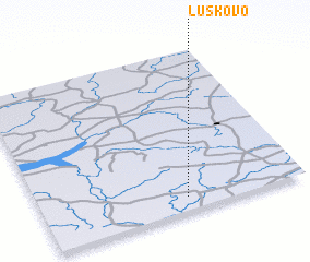 3d view of Luskovo