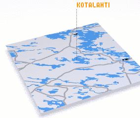 3d view of Kotalahti
