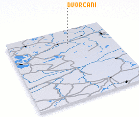 3d view of Dvorčani