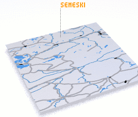 3d view of Semeški