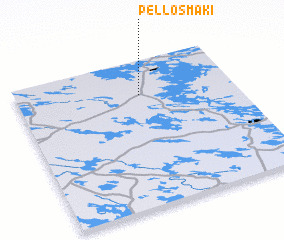 3d view of Pellosmäki