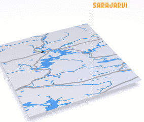 3d view of Sarajärvi