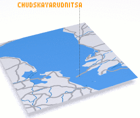 3d view of Chudskaya Rudnitsa