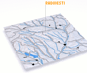 3d view of Răduieşti