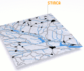 3d view of Stînca
