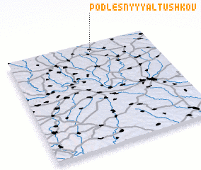 3d view of Podlesnyy Yaltushkov