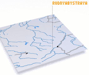 3d view of Rudnya Bystraya