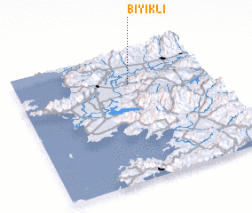 3d view of Bıyıklı