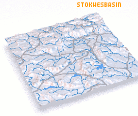 3d view of Stokwes Basin