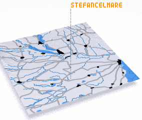 3d view of Ştefan cel Mare