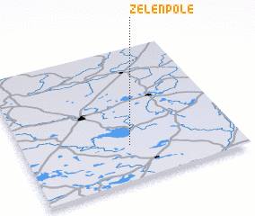 3d view of Zeļenpole