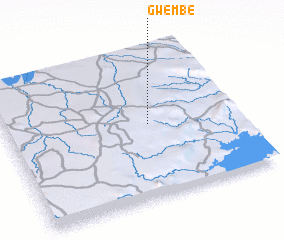 3d view of Gwembe