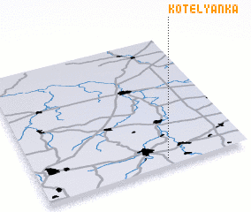 3d view of Kotelyanka
