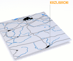 3d view of Kozlovichi