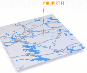 3d view of Mäkipirtti