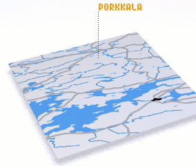 3d view of Porkkala