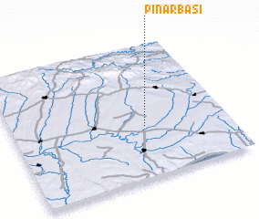 3d view of Pınarbaşı