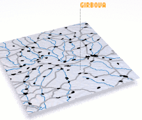 3d view of Gîrbova