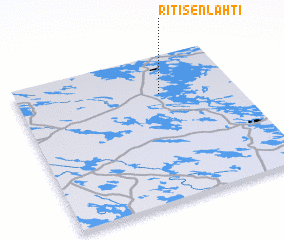 3d view of Ritisenlahti