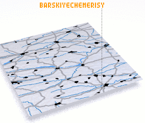 3d view of Barskiye Chemerisy