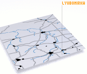 3d view of Lyubomirka