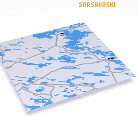 3d view of Sorsakoski