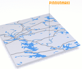 3d view of Pinnunmäki