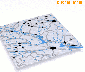 3d view of Rusenii Vechi