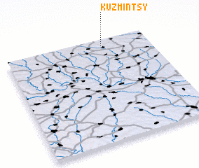 3d view of Kuzʼmintsy