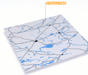 3d view of Jaunmakši