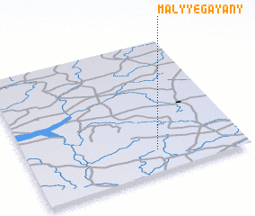 3d view of Malyye Gayany