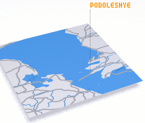 3d view of Podolësh\