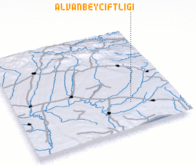 3d view of Alvanbey Çiftliği