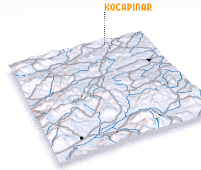 3d view of Kocapınar