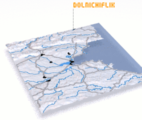 3d view of Dolni Chiflik